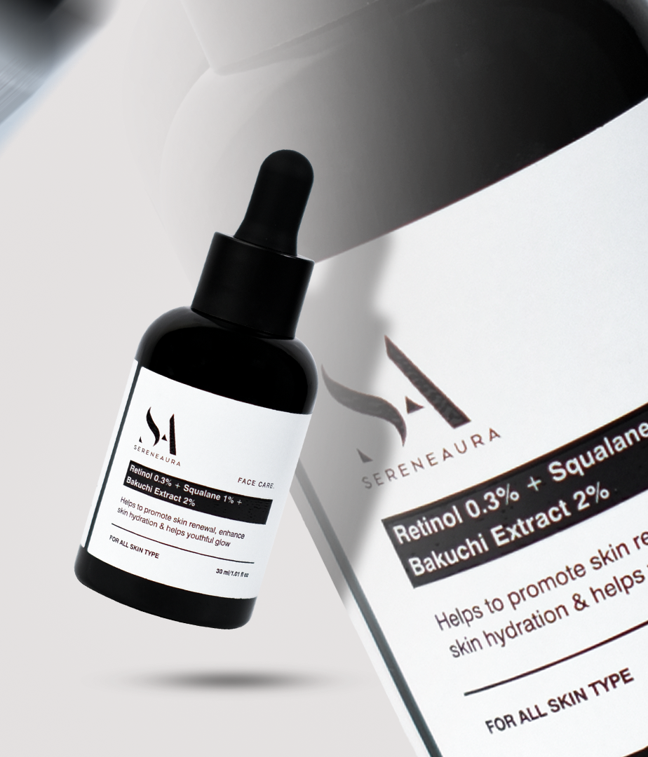 Retinol 0.3% Serum with 2% Bakuchi & 1 % Squalane